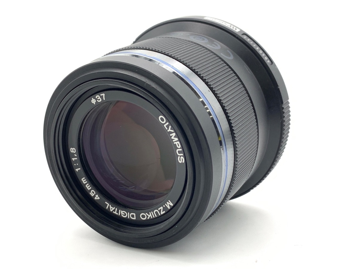 中古】オリンパス M.ZUIKO DIGITAL 45mm F1.8 ブラック｜｜カメラの