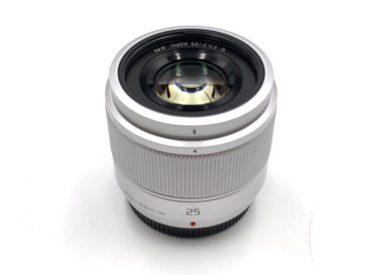 LUMIX G 25mm/F1.7 ASPH. H-H025-S [シルバー] 中古価格比較 - 価格.com