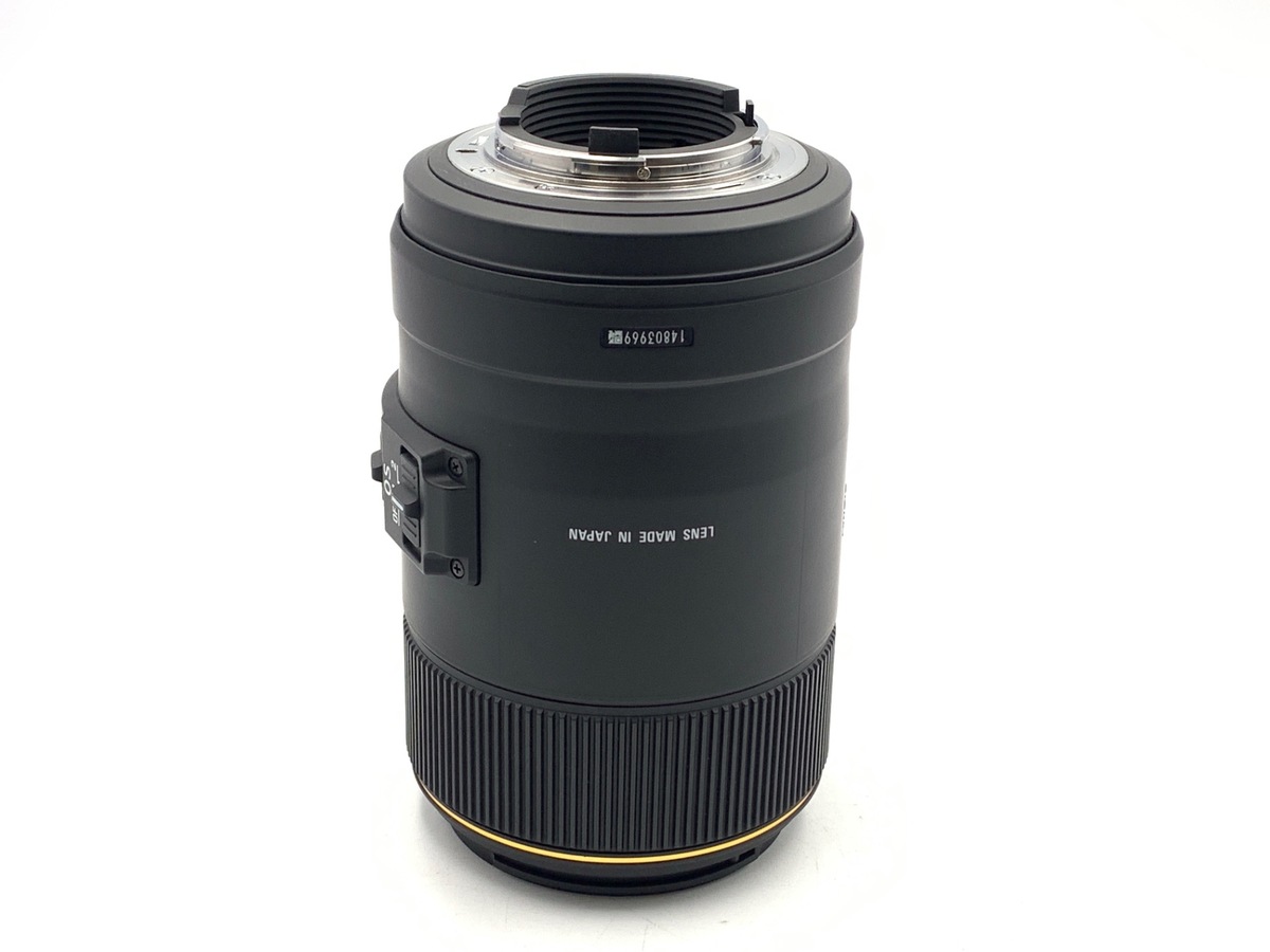 【中古】シグマ MACRO 105mm F2.8 EX DG OS HSM ニコンF用