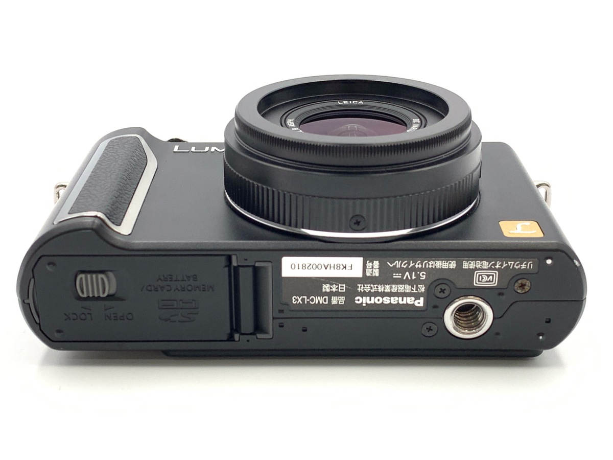 中古】パナソニック LUMIX DMC-LX3-K ブラック｜｜カメラのキタムラ 