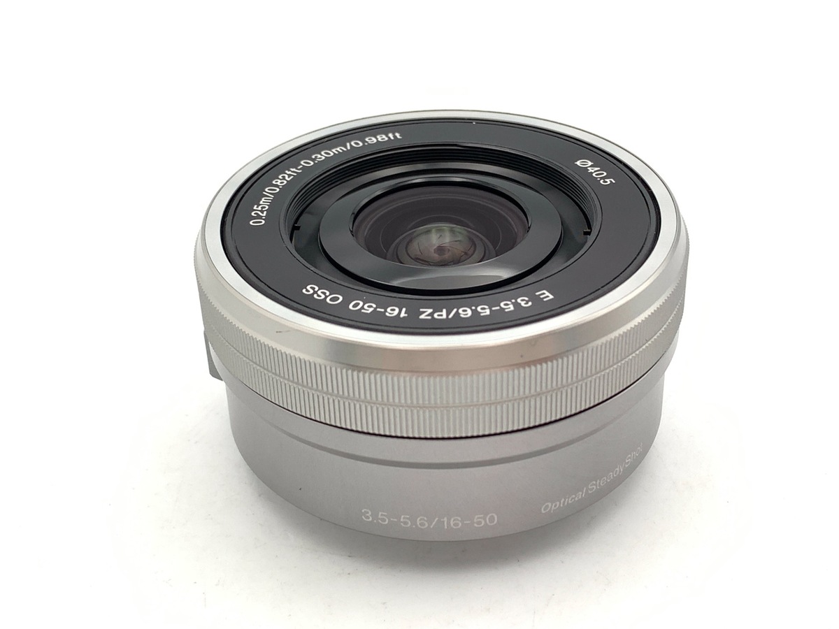 中古：A(美品)】ソニー E PZ 16-50mm F3.5-5.6 OSS シルバー [SELP1650