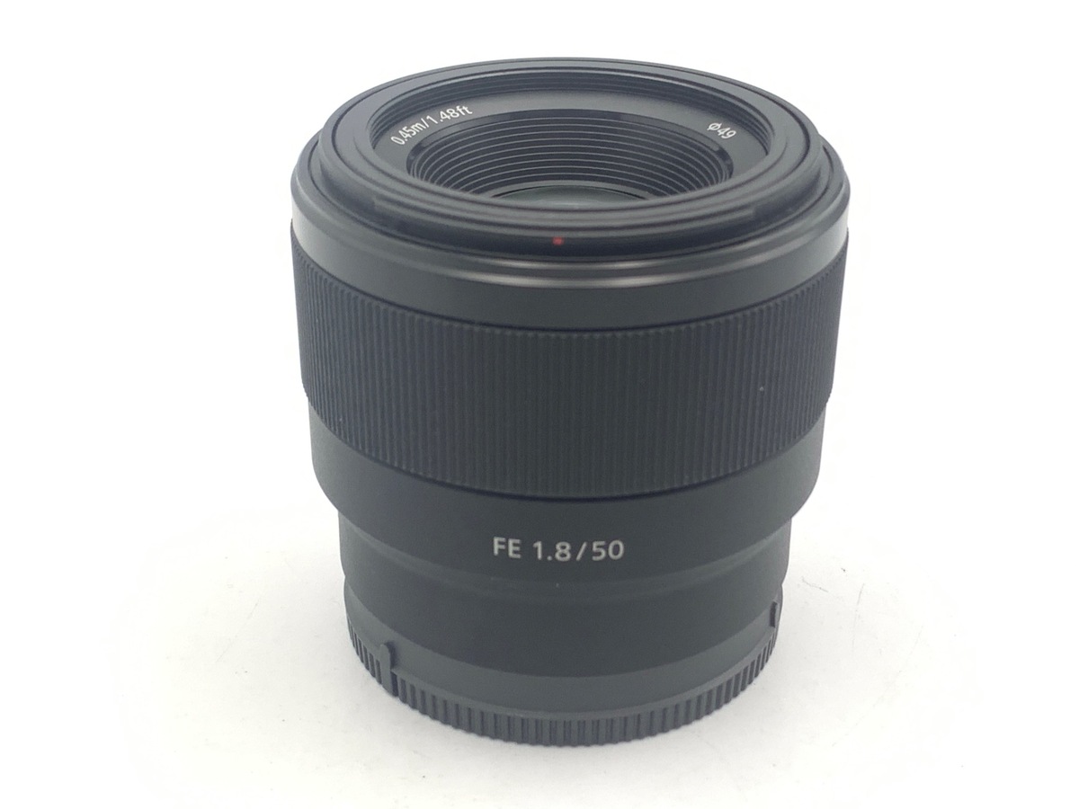 SONY レンズ 50mm f1.8　SEL50F18F 純正レンズフィルター付 カメラレンズ E 50mm F1.8 OSS APS-C用 シルバー SEL50F18 [ソニーE