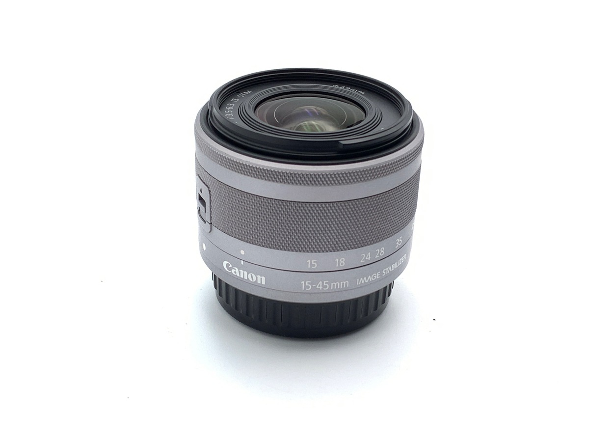 中古】キヤノン EF-M15-45mm F3.5-6.3 IS STM シルバー 在庫一覧