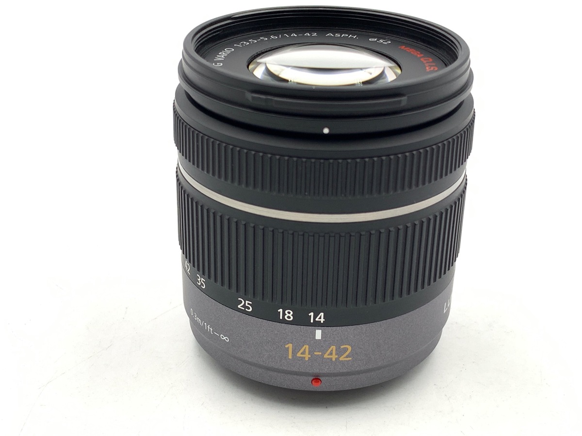 中古：C(やや難あり)】パナソニック LUMIX G VARIO 14-42mm F3.5-5.6