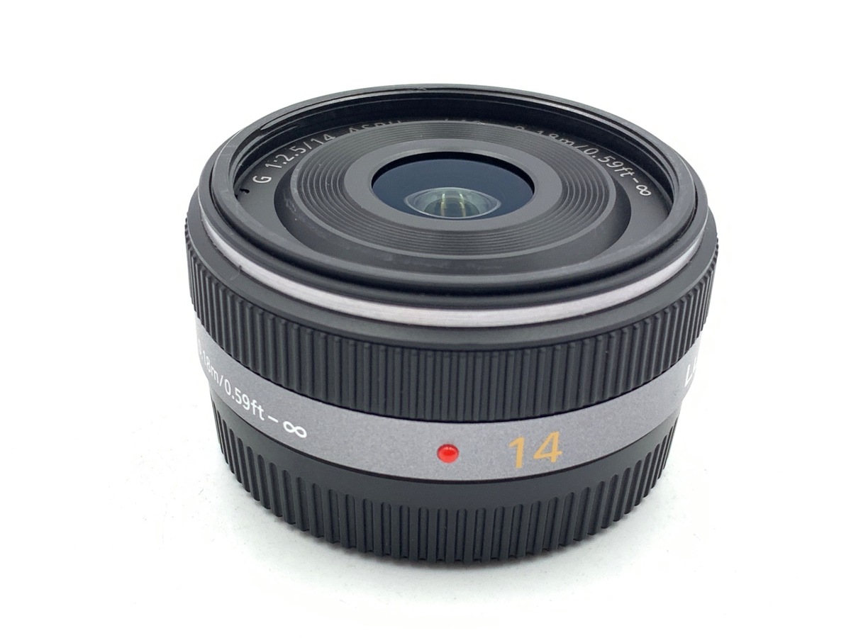中古】パナソニック LUMIX G 14mm/F2.5 ASPH [H-H014] 在庫一覧
