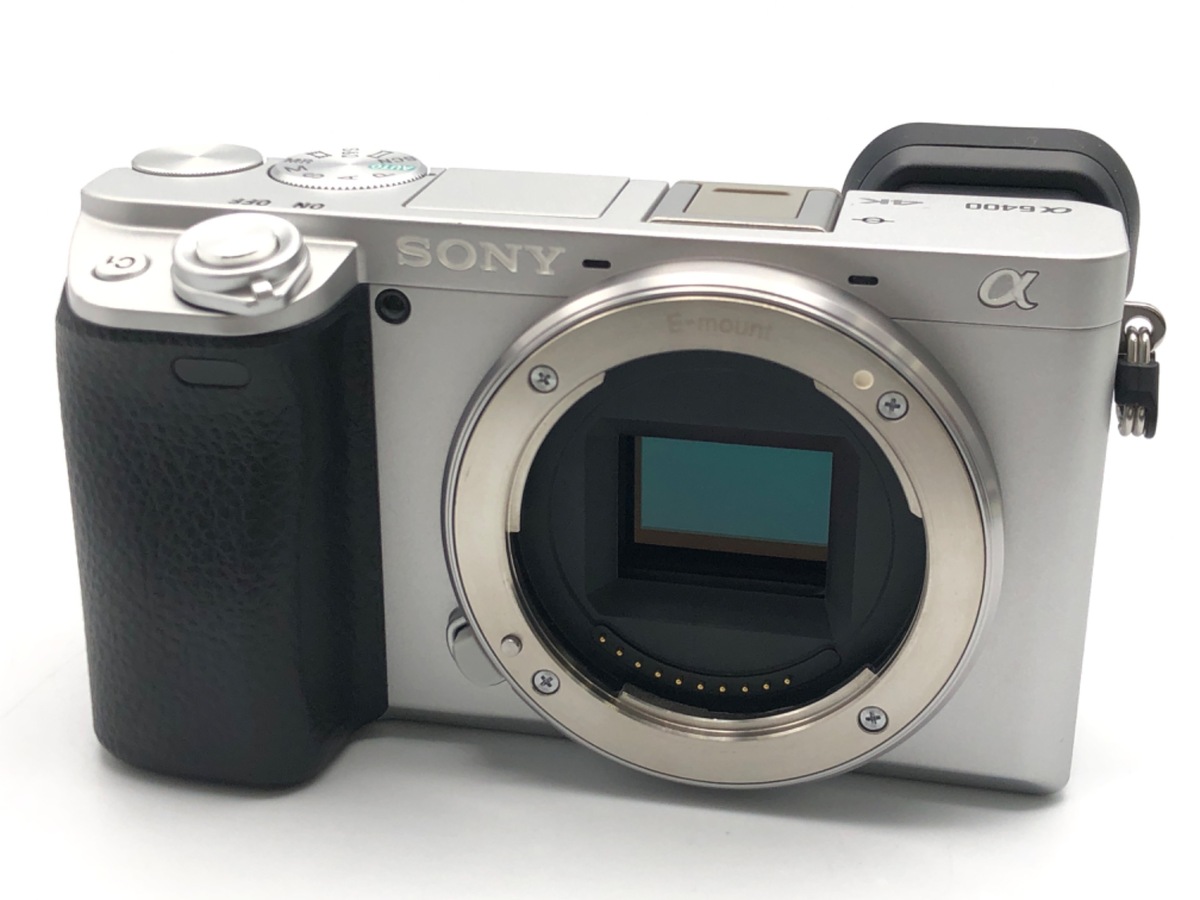 α6400 ボディ シルバー ILCE-6400【2420万画素】