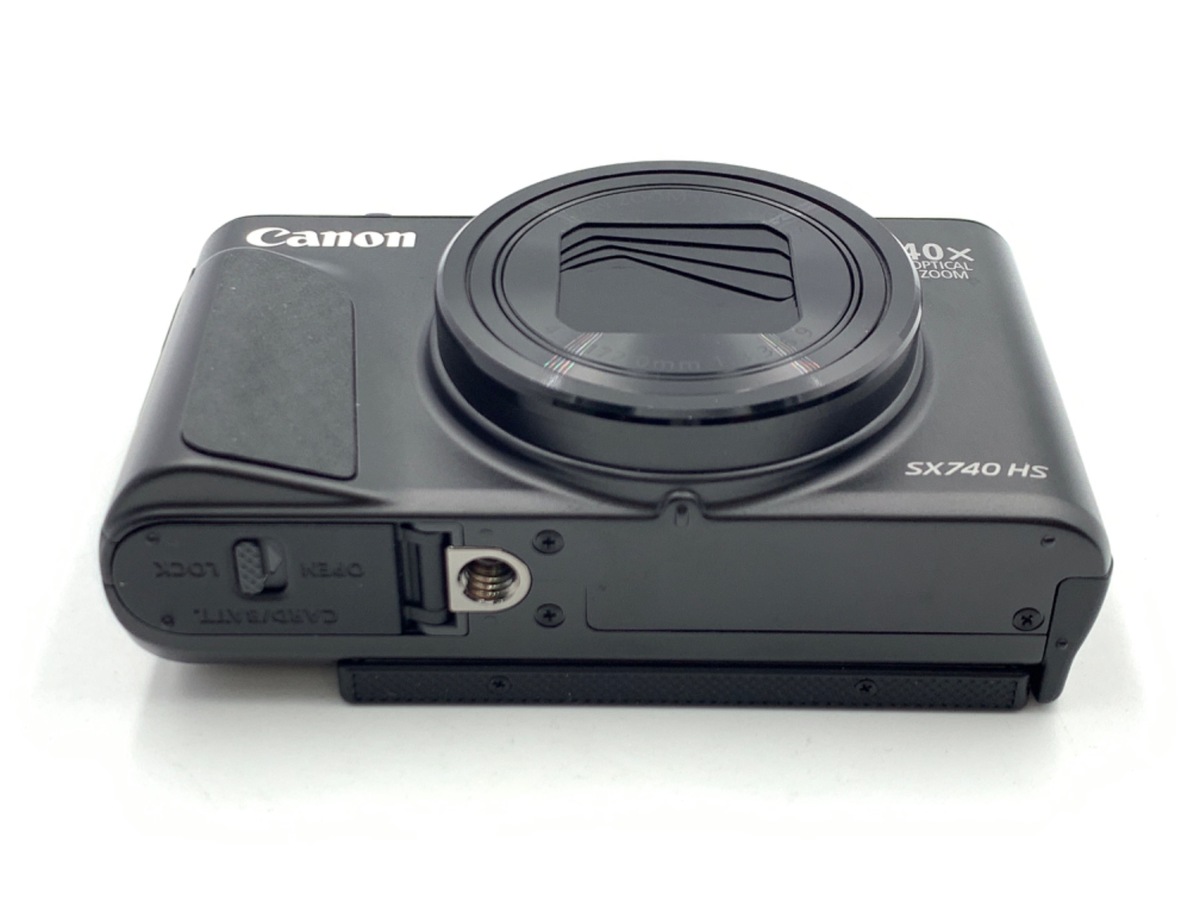 【中古】キヤノン PowerShot SX740 HS ブラック