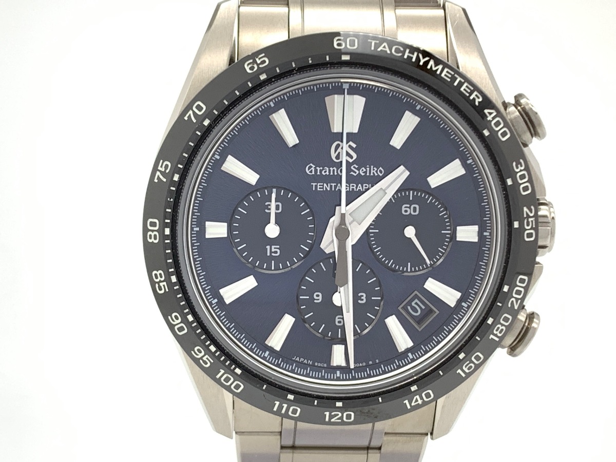 グランドセイコー メカニカル ブルー SLGC001/9SC5-00A0 チタン