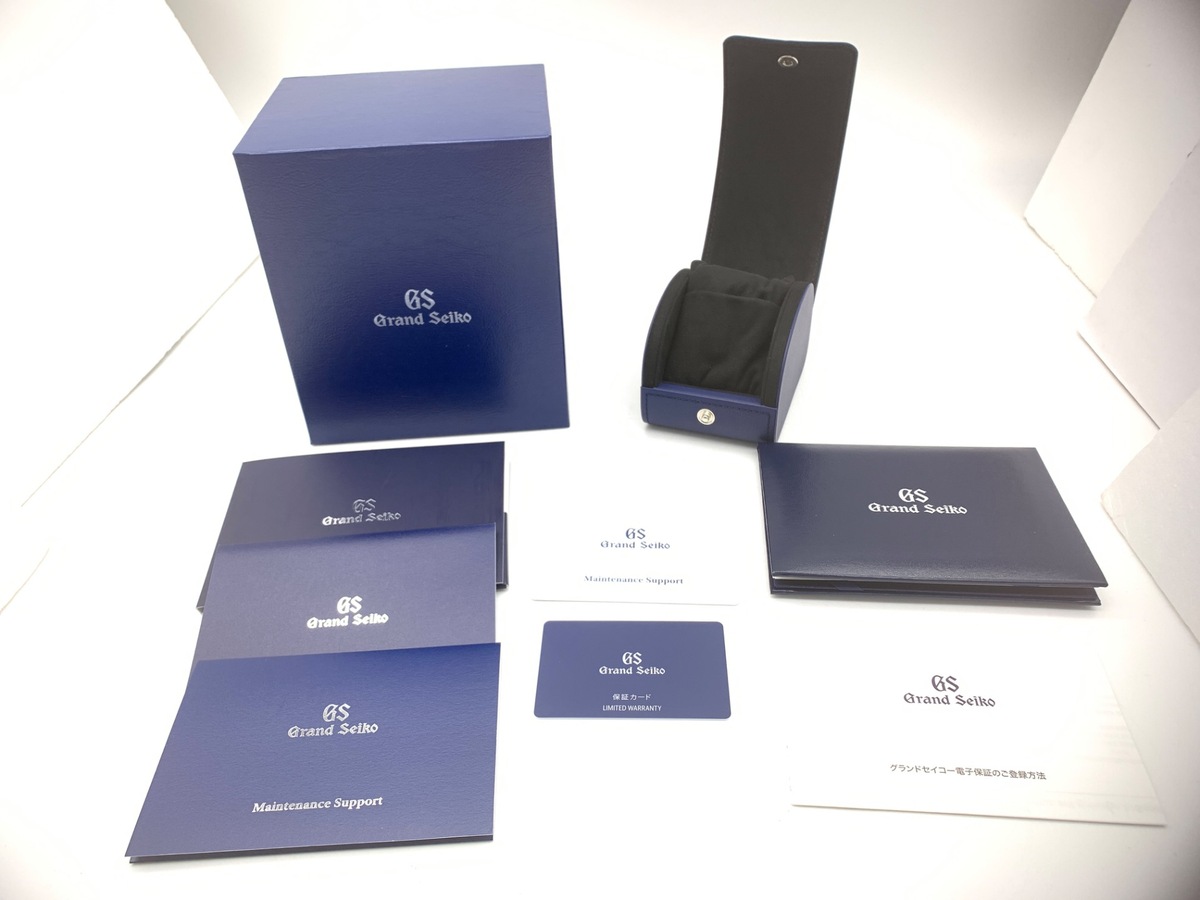 グランドセイコー メカニカル ブルー SLGC001/9SC5-00A0 チタン