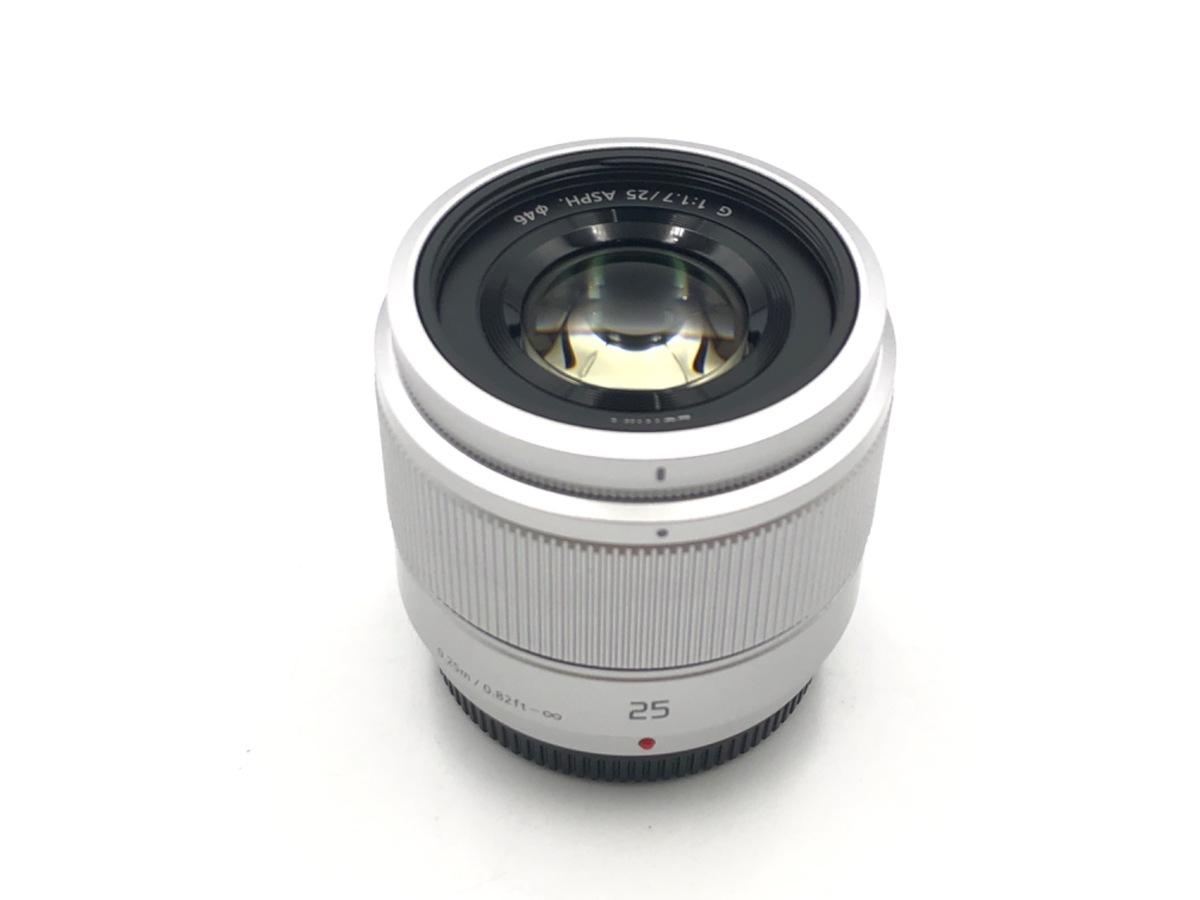 中古：AB(良品)】パナソニック LUMIX G 25mm F1.7 ASPH. [H-H025S