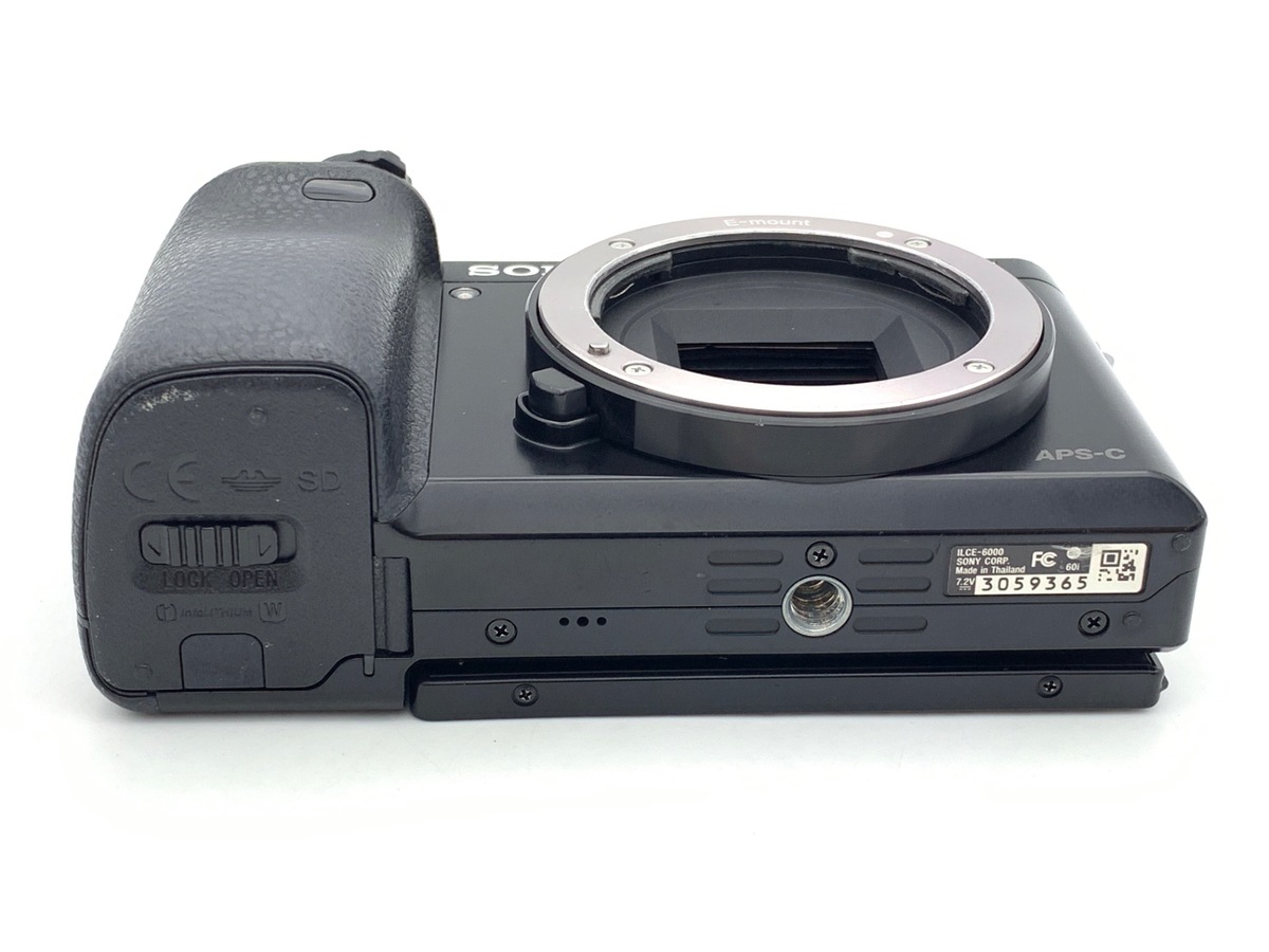 中古：B(並品)】ソニー α6000 ボディ ブラック [ILCE-6000 B
