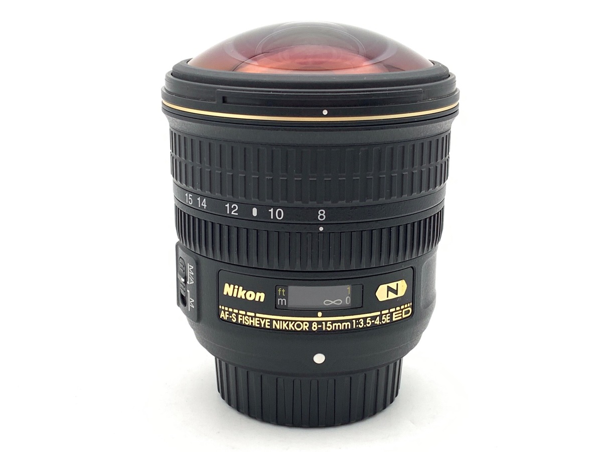中古：A(美品)】ニコン AF-S Fisheye 8-15mm f/3.5-4.5E ED
