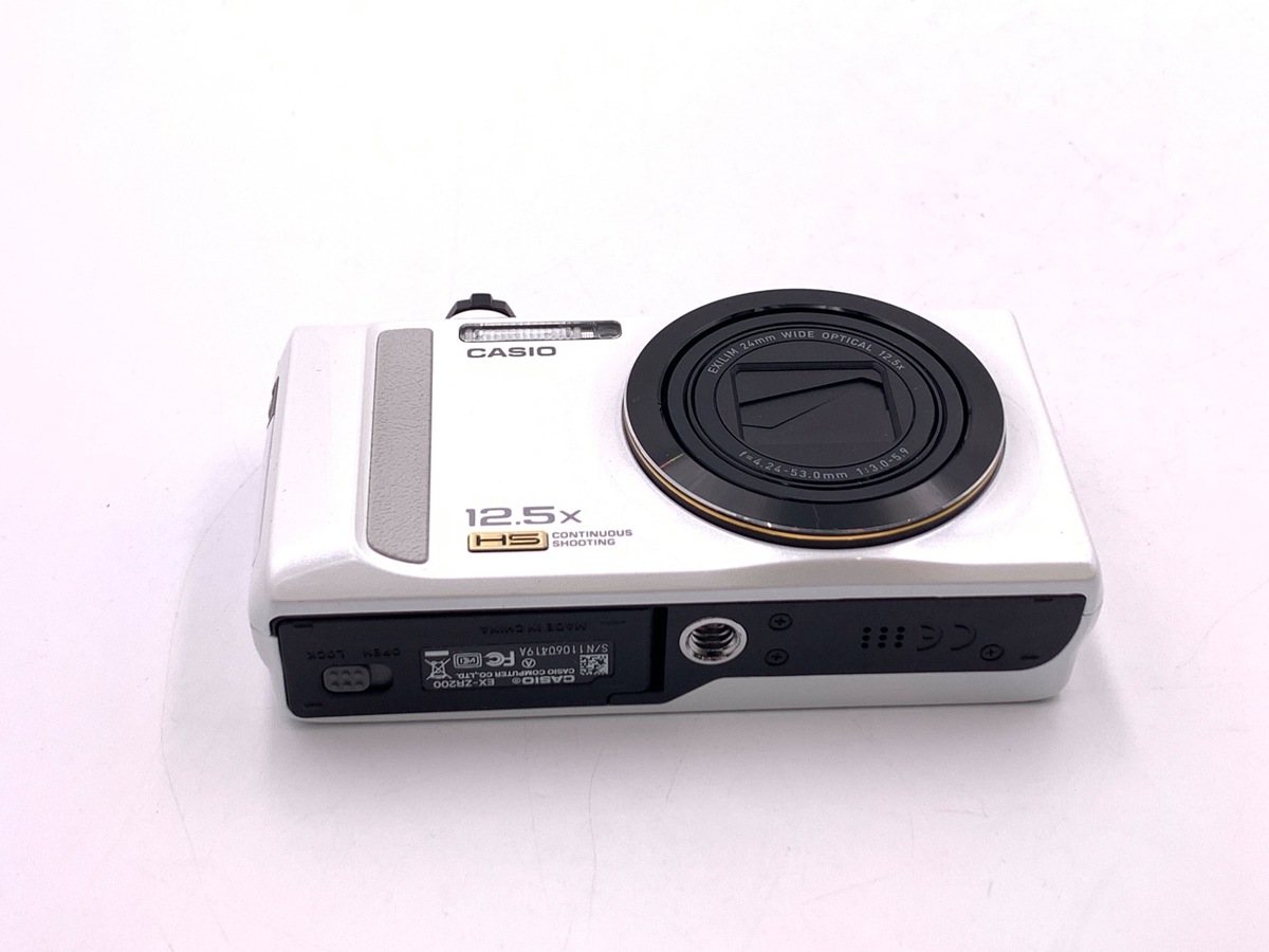 中古：B(並品)】カシオ EXILIM EX-ZR200 ホワイト | 2442070077984