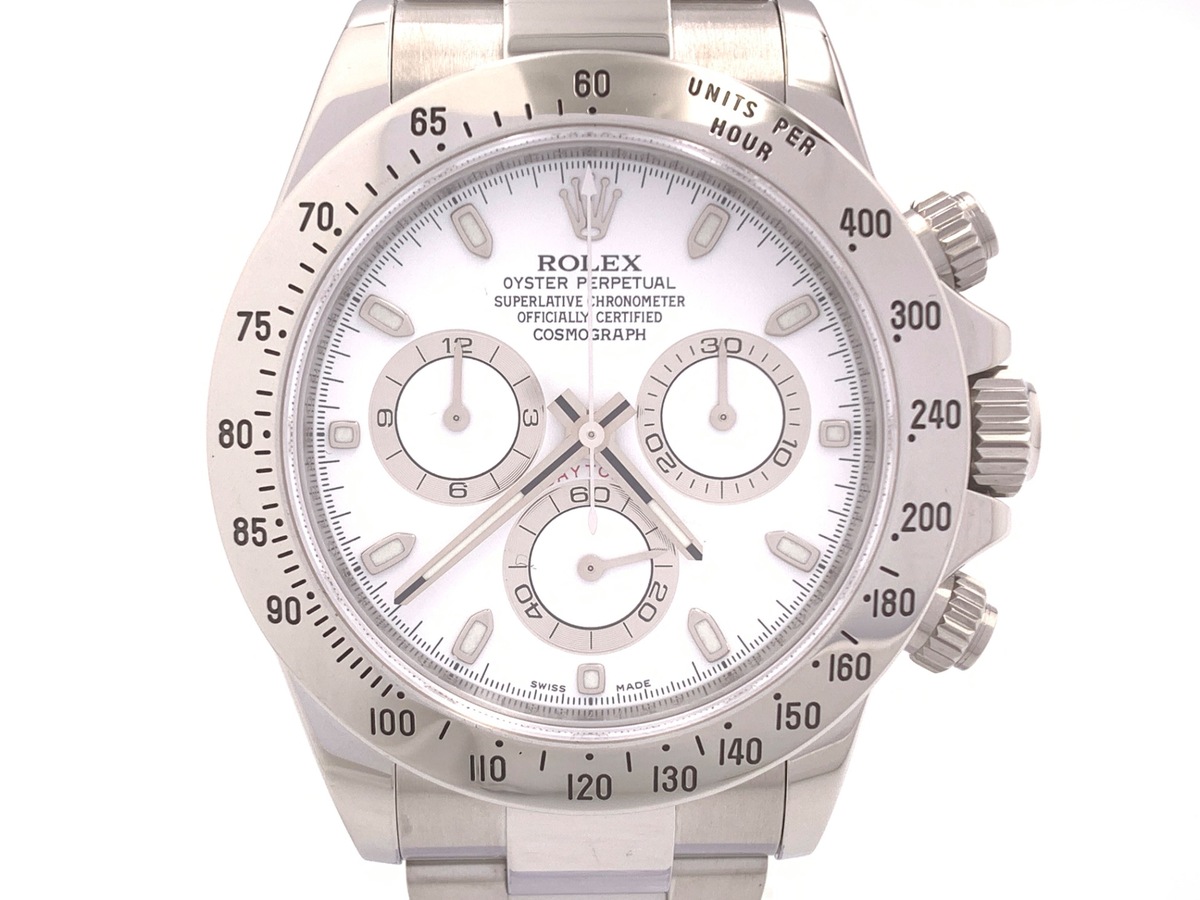 ロレックス(ROLEX) デイトナ ホワイト 116520 ステンレススティール