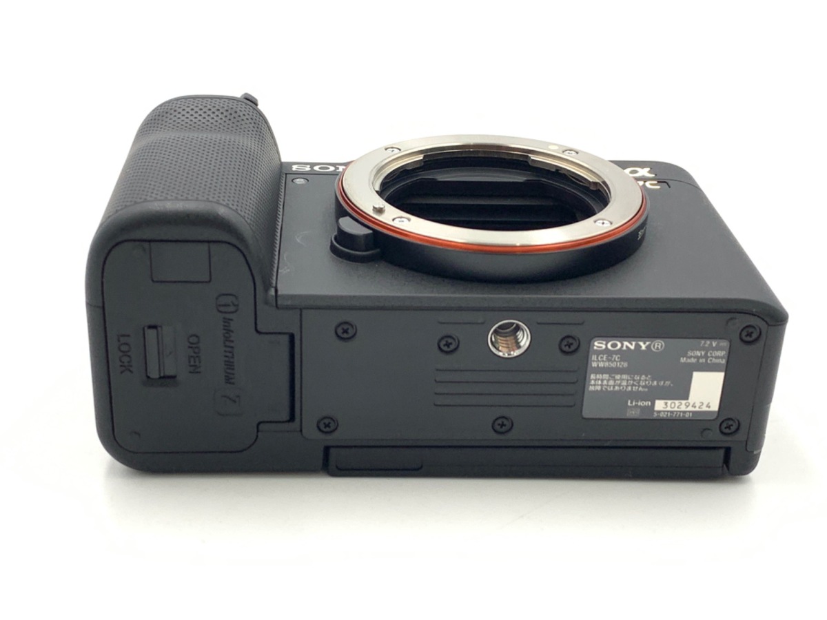 中古：A(美品)】ソニー α7C ボディ ブラック [ILCE-7C B] | 2442070085569