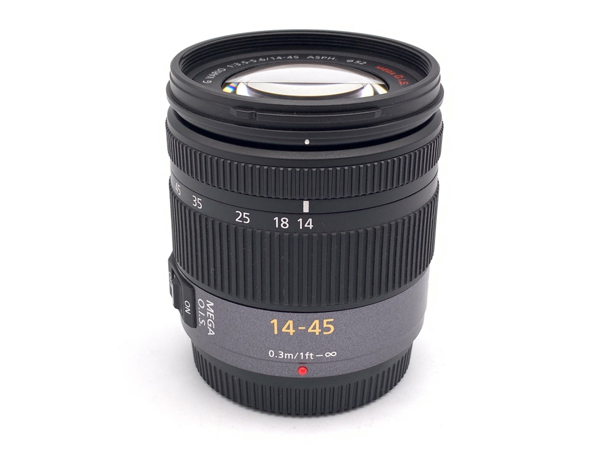 LUMIX G VARIO 14-45mm/F3.5-5.6 ASPH./MEGA O.I.S. H-FS014045 中古