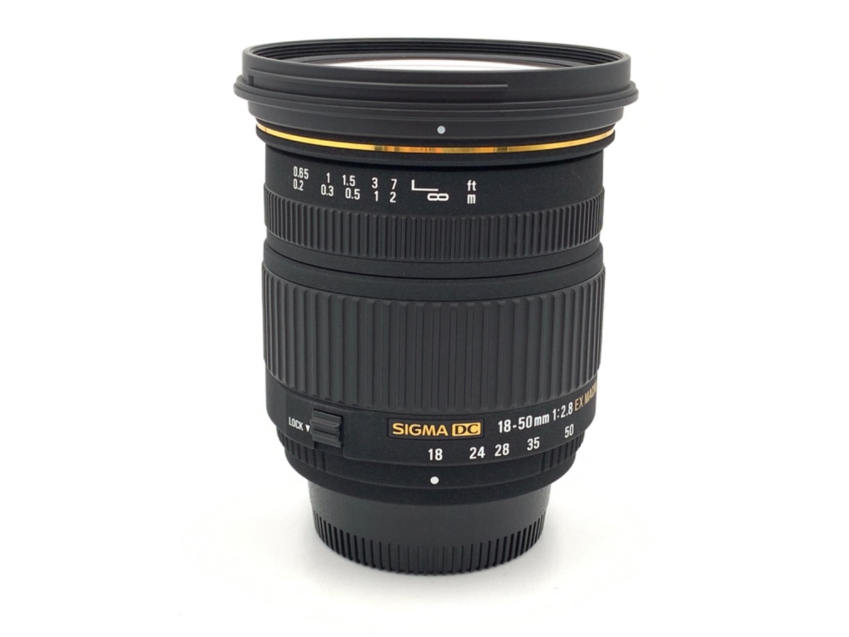 最終値下げ！SIGMA 18-50mm F2.8 EX マクロ HMS ニコン SIGMA 18-50mm F2,8 EX MACRO HSM Nikon用 シグマ 18-50mm F2.8 EX
