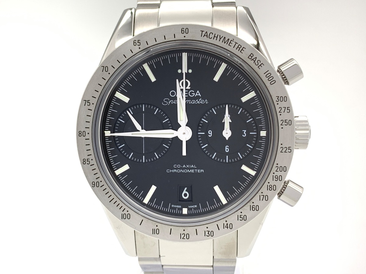 オメガ(OMEGA) スピードマスター 57 ブラック 331.10.42.51.01.001 ステンレススティール