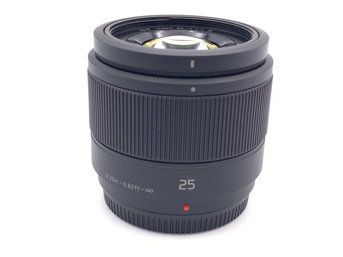 LUMIX G 25mm/F1.7 ASPH. H-H025-K [ブラック] 中古価格比較