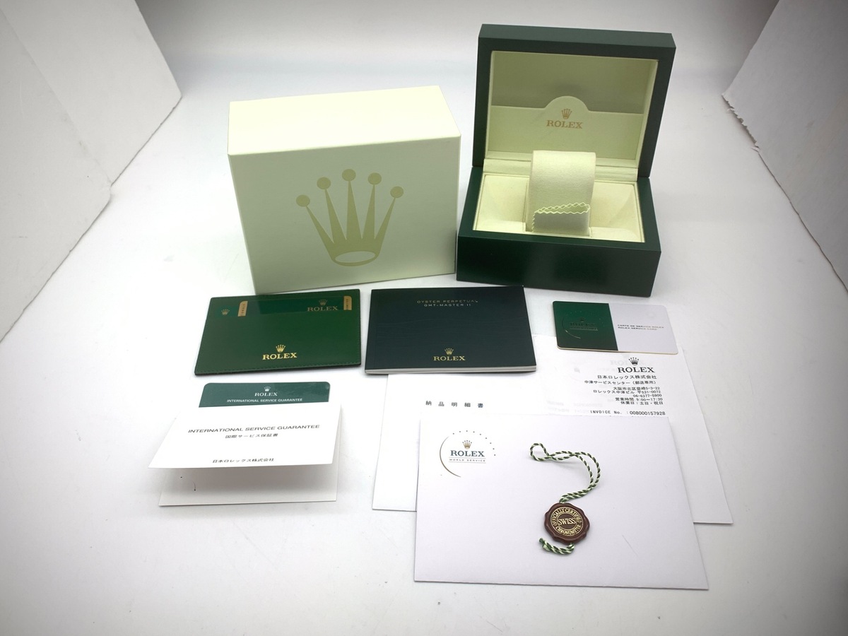 ロレックス(ROLEX) GMTマスターII ブラック 116710LN ステンレススティール