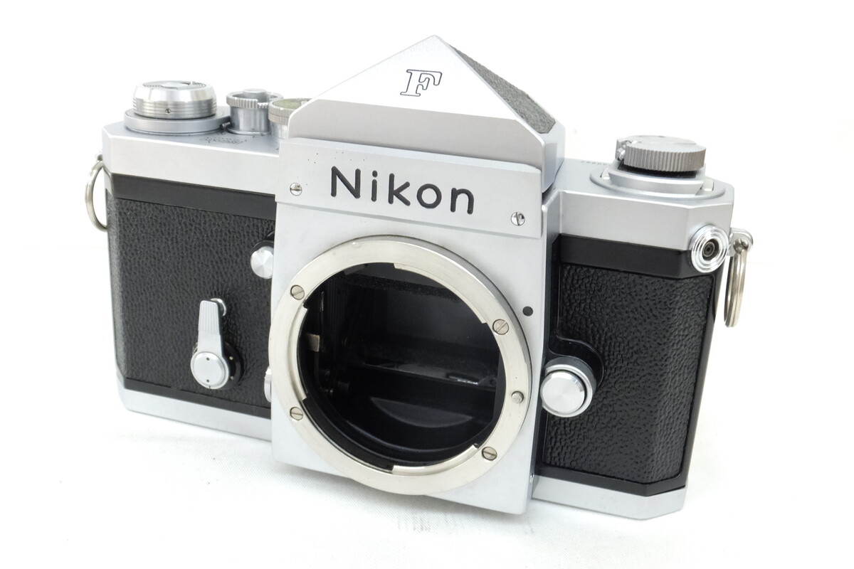 中古：B(並品)】ニコン F 前期 アイレベル ボディ シルバー