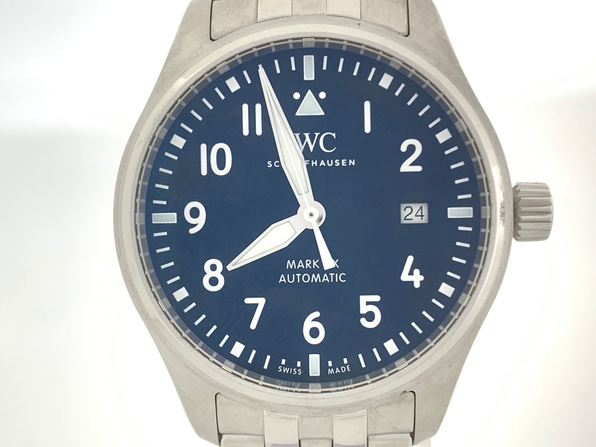 IWC パイロットウォッチ マークXX ブラック IW328202 ステンレススティール