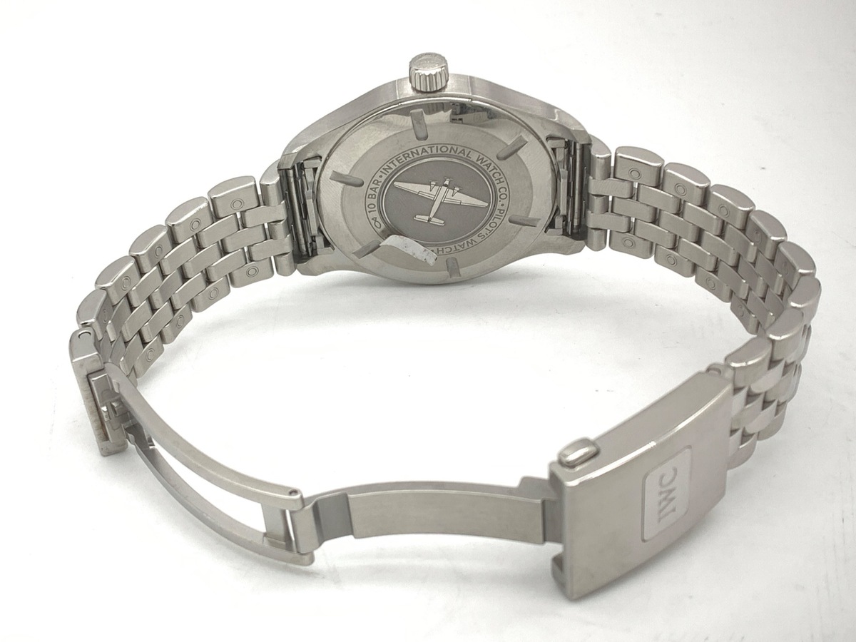 IWC パイロットウォッチ マークXX ブラック IW328202 ステンレススティール