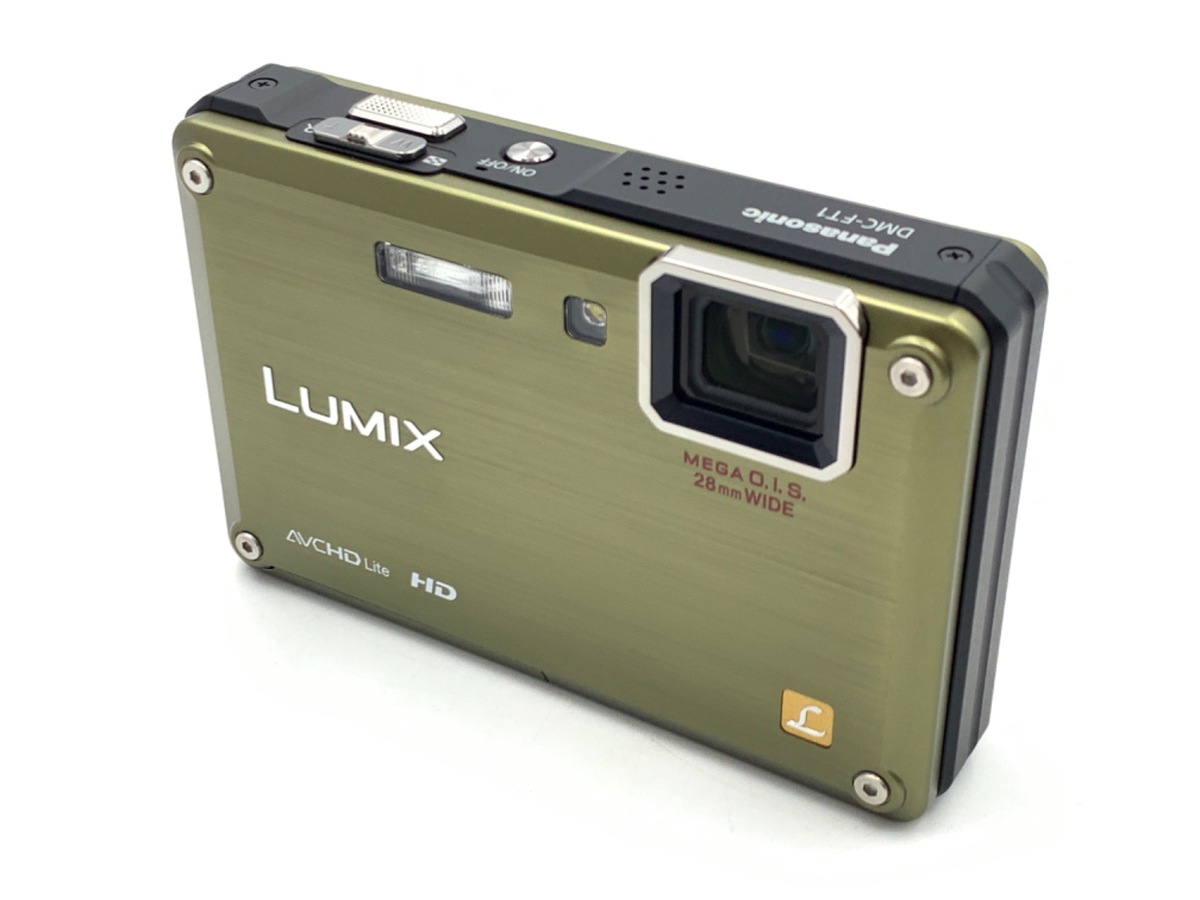 136 Panasonic LUMIX DMC-FT1 グリーン Amazon | パナソニック 防水デジタルカメラ LUMIX (ルミックス