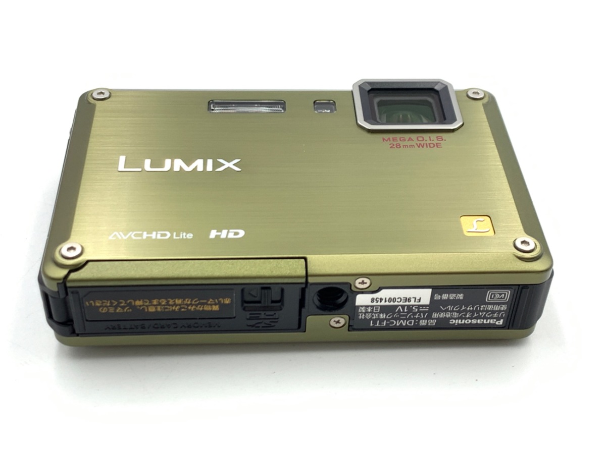 136 Panasonic LUMIX DMC-FT1 グリーン Amazon | パナソニック 防水デジタルカメラ LUMIX (ルミックス