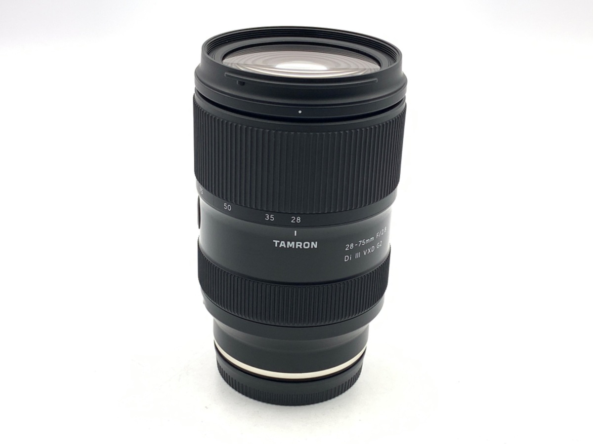 タムロン TAMRON 28-75mm F2.8 Di III VXD G2 A063 (ソニー E用) 一眼カメラ用レンズ（オートフォーカス） 【中古】 28-75mm F/2.8 Di III VXD G2 (Model A063) 中古価格比較 - 価格.com