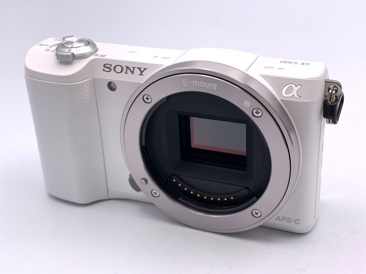 中古：A(美品)】ソニー α5100 ボディ ホワイト [ILCE-5100 