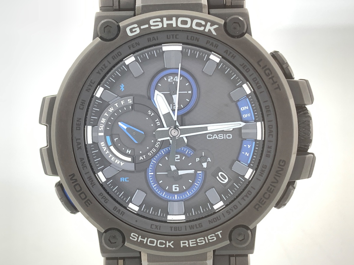 カシオ G-SHOCK MT-G ブラック MTG-B1000BD-1AJF ステンレススティール