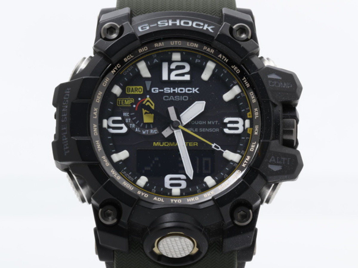 中古：AB(良品)】カシオ G-SHOCK マッドマスター ブラック GWG-1000 