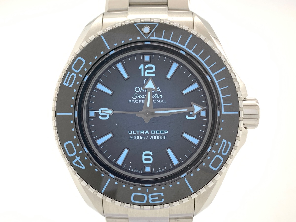オメガ(OMEGA) シーマスター プラネットオーシャン6000 ブルー 215.30.46.21.03.002 ステンレススティール ウルトラディープ