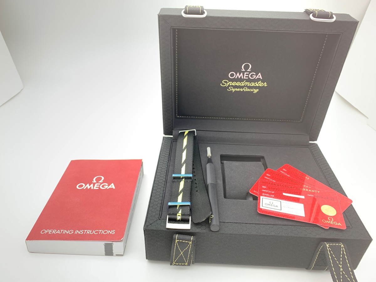 オメガ(OMEGA) スピードマスター スーパーレーシング ブラック 329.30.44.51.01.003 ステンレススティール