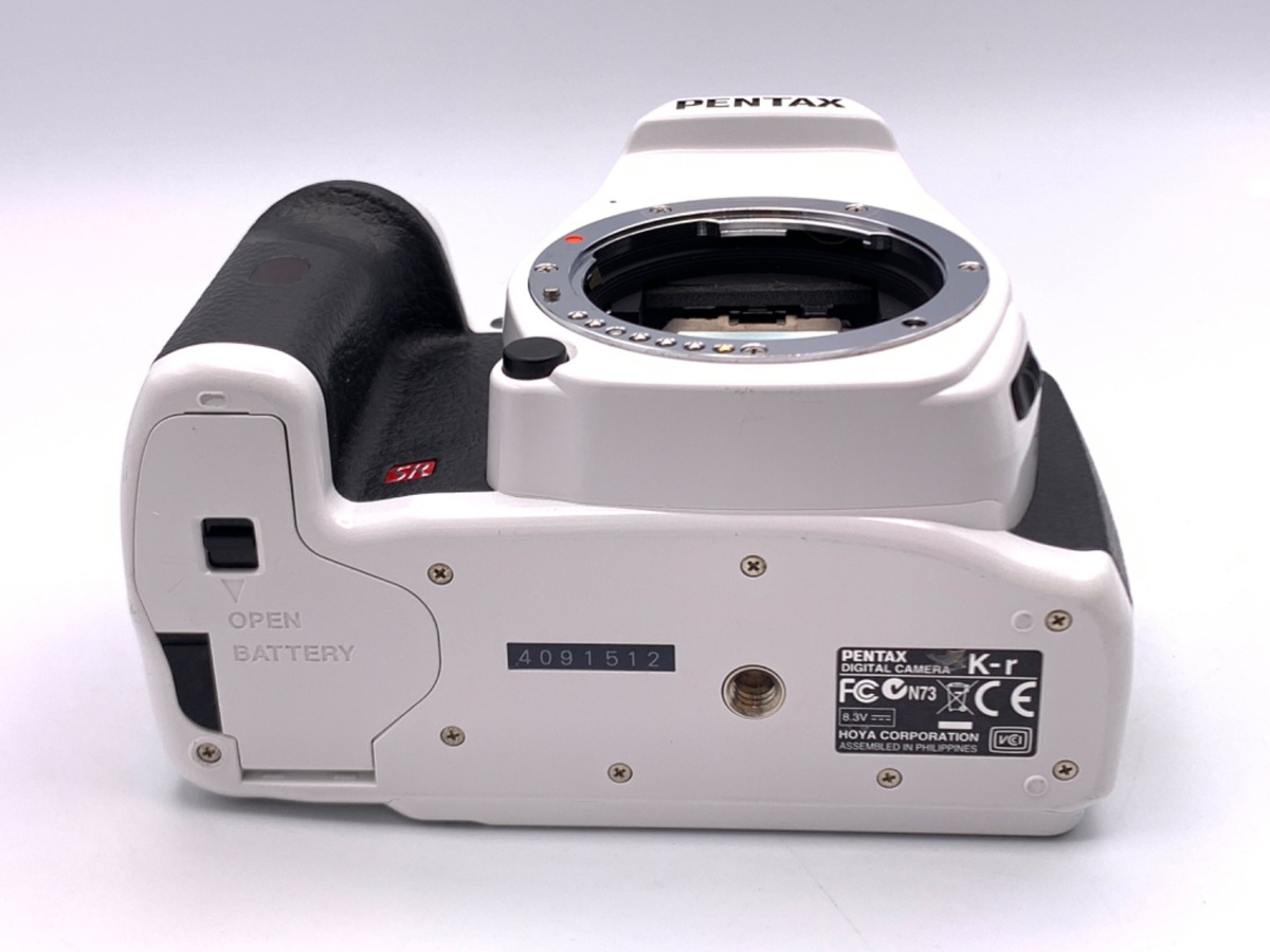 PENTAX K-r ホワイト 中古美品 動作品 PENTAX K-r ホワイト 中古美品