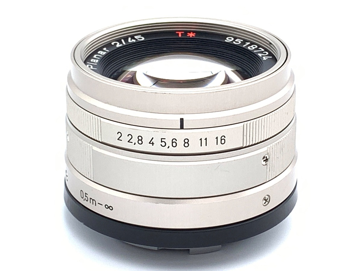 Carl Zeiss Planar T*45mmF2 中古価格比較 - 価格.com