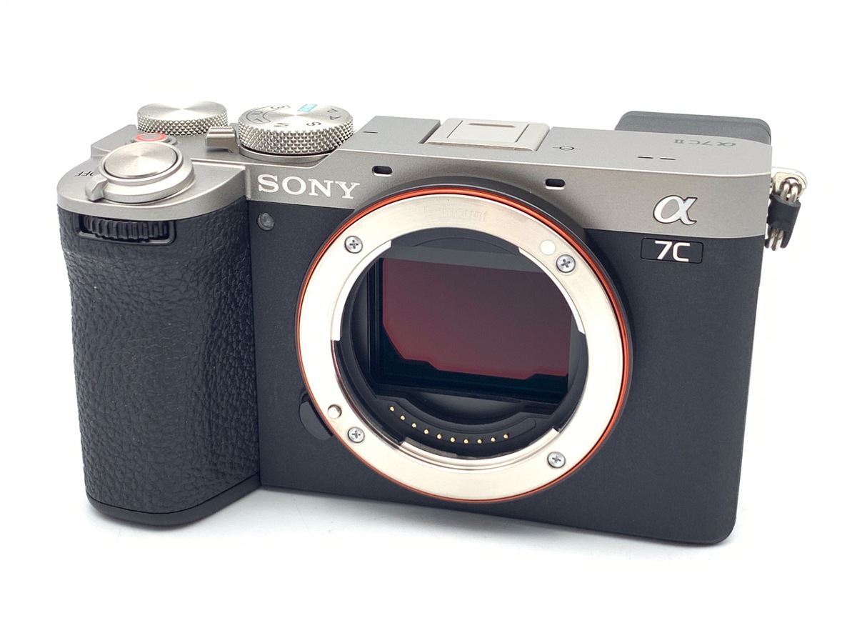 SONY - SONY ILCE-7CL シルバー フルサイズミラーレス一眼カメラ「α7C」ズームレンズキット