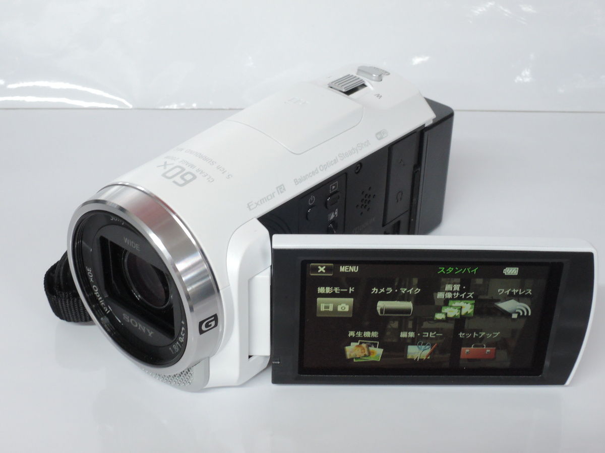 中古：A(美品)】ソニー デジタルHDビデオカメラレコーダー HDR-CX680 W