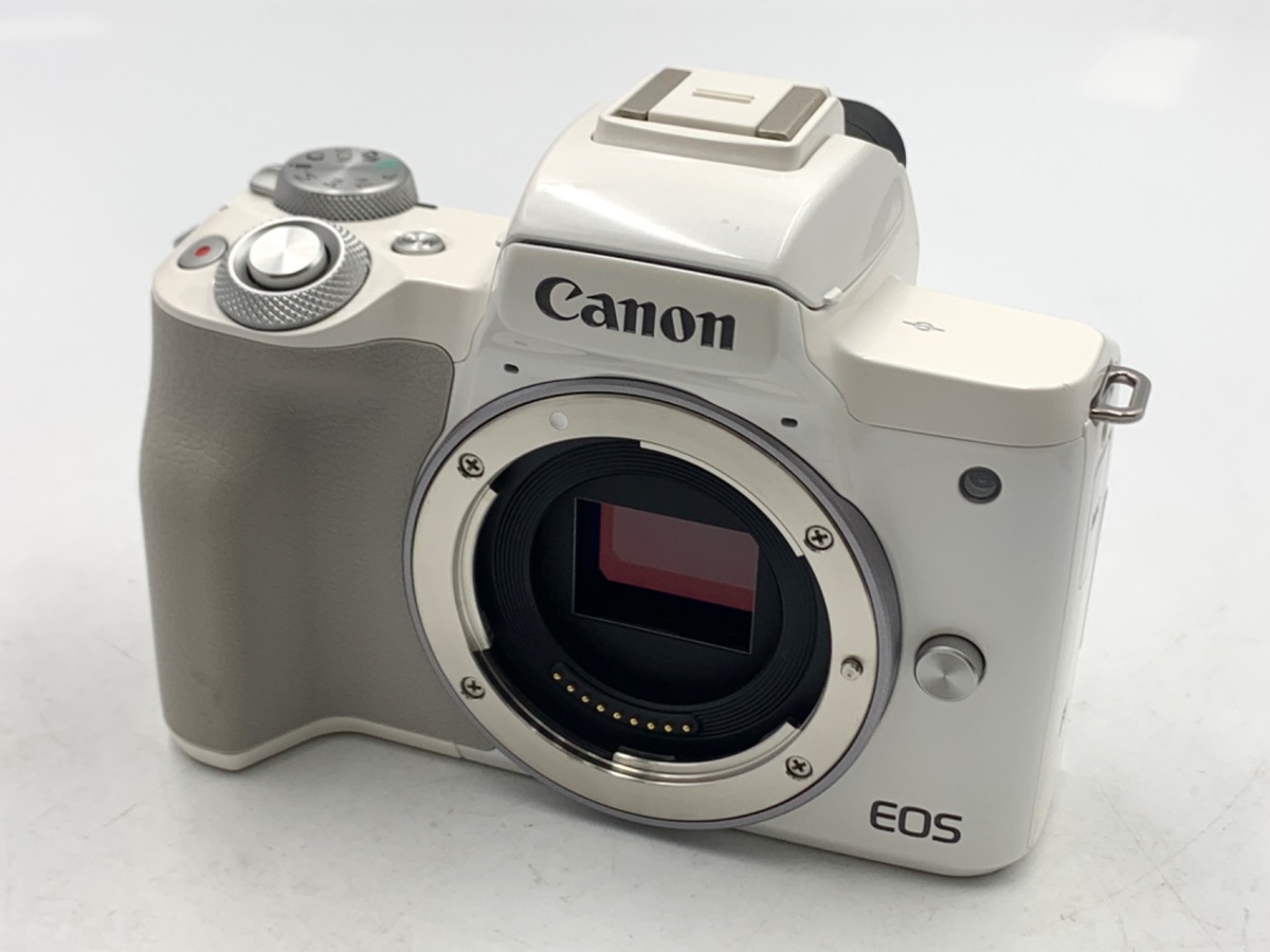 【中古】キヤノン EOS Kiss M ボディ ホワイト