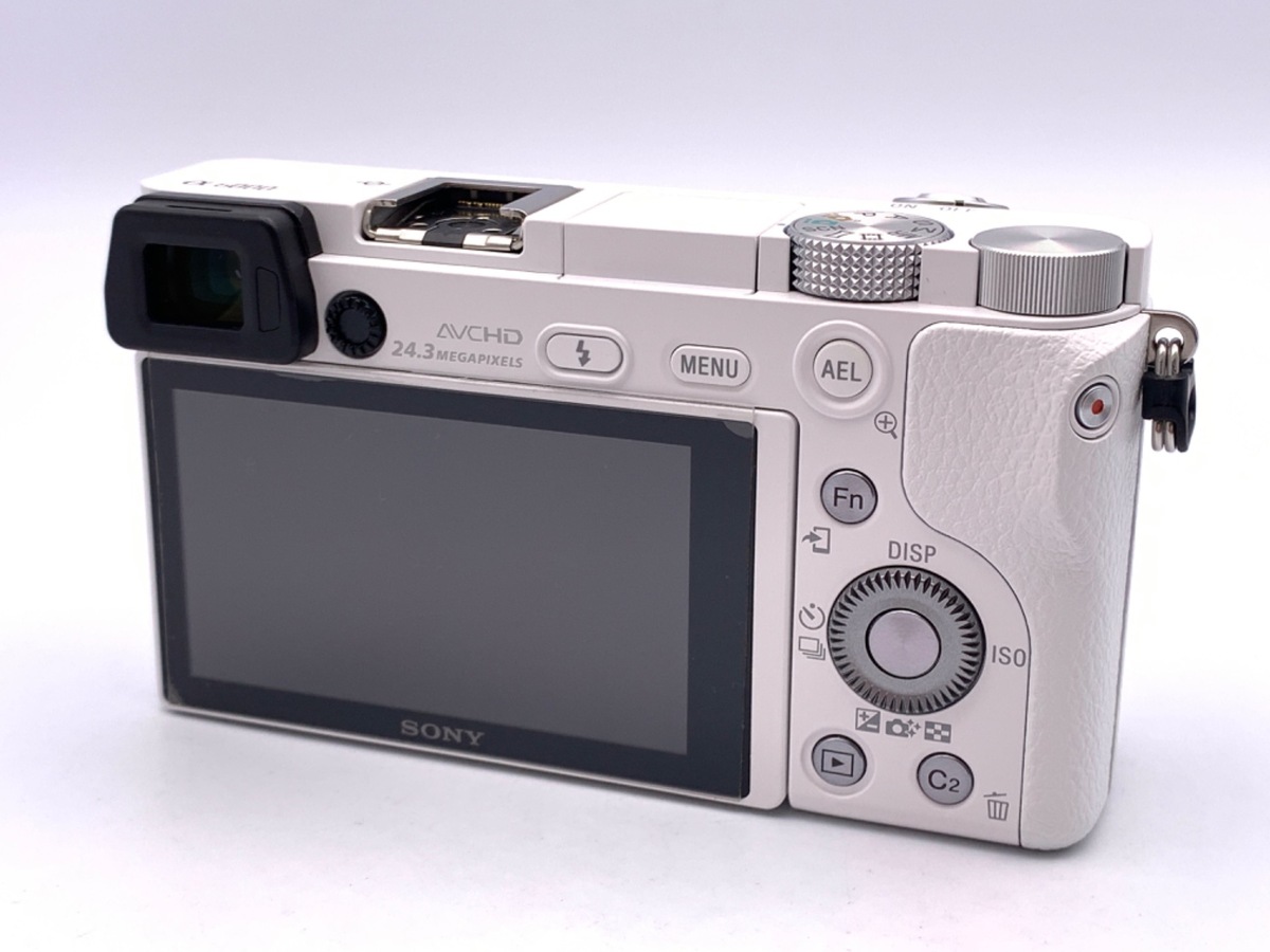 中古：A(美品)】ソニー α6000 ボディ ホワイト [ILCE-6000 