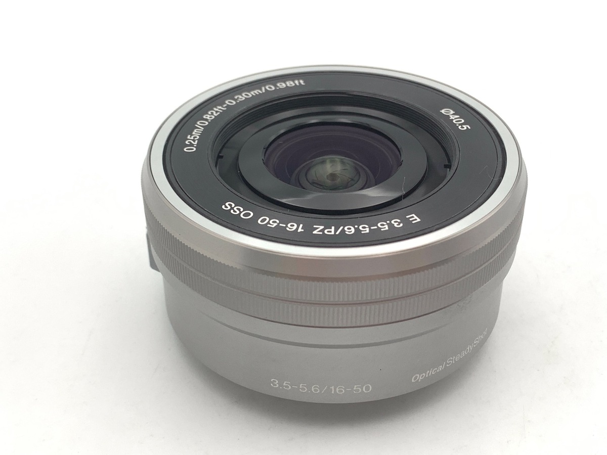 中古：A(美品)】ソニー E PZ 16-50mm F3.5-5.6 OSS シルバー [SELP1650 