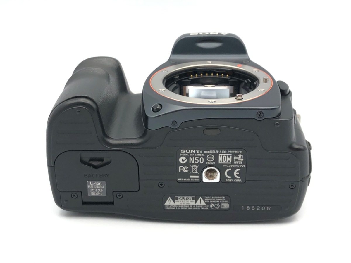 良品中古 α100 DSLR-A100 ブラック ボディ M000 楽天市場】【中古】【1年保証】【美品】SONY α100 ボディ ブラック