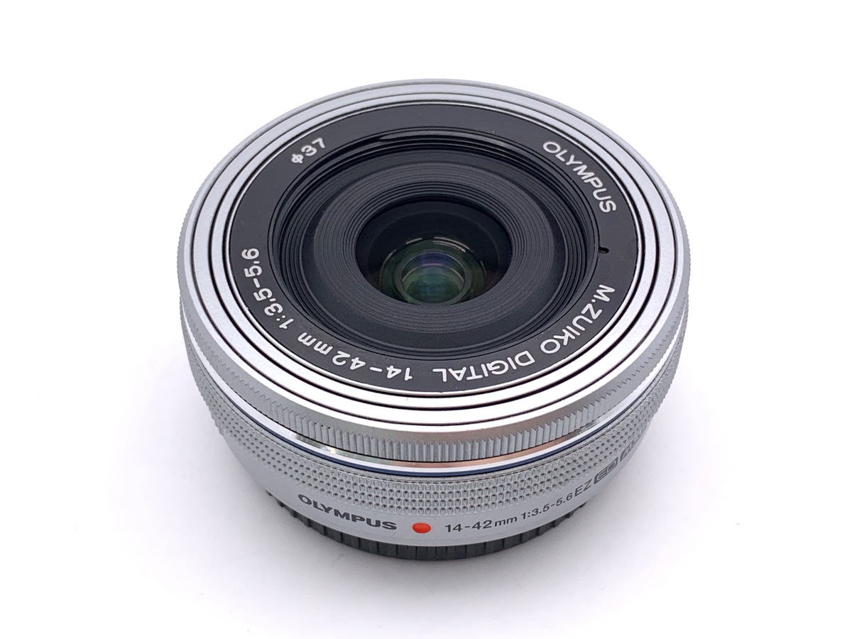 中古】オリンパス M.ZUIKO DIGITAL ED 14-42mm F3.5-5.6 EZ シルバー