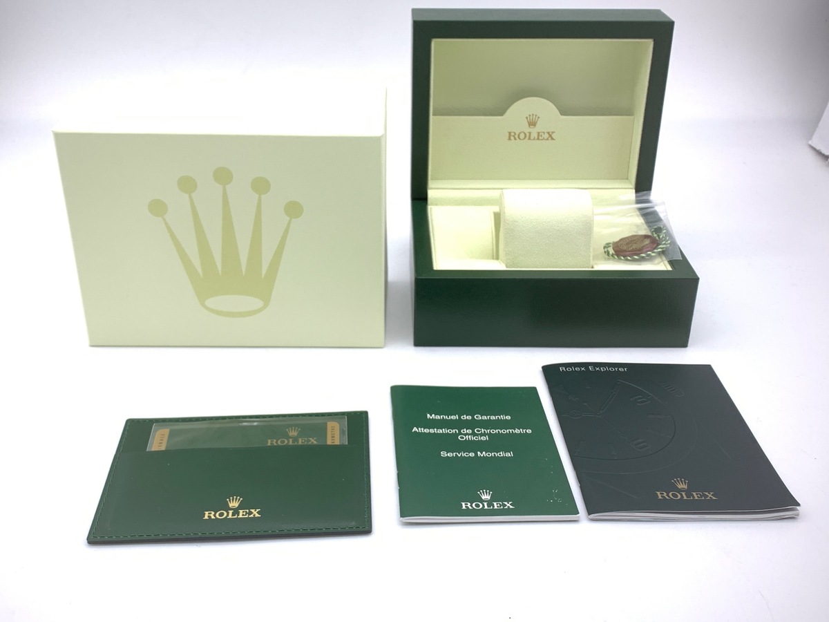 ロレックス(ROLEX) エクスプローラーI ブラック 214270 ステンレススティール ブラックアウト