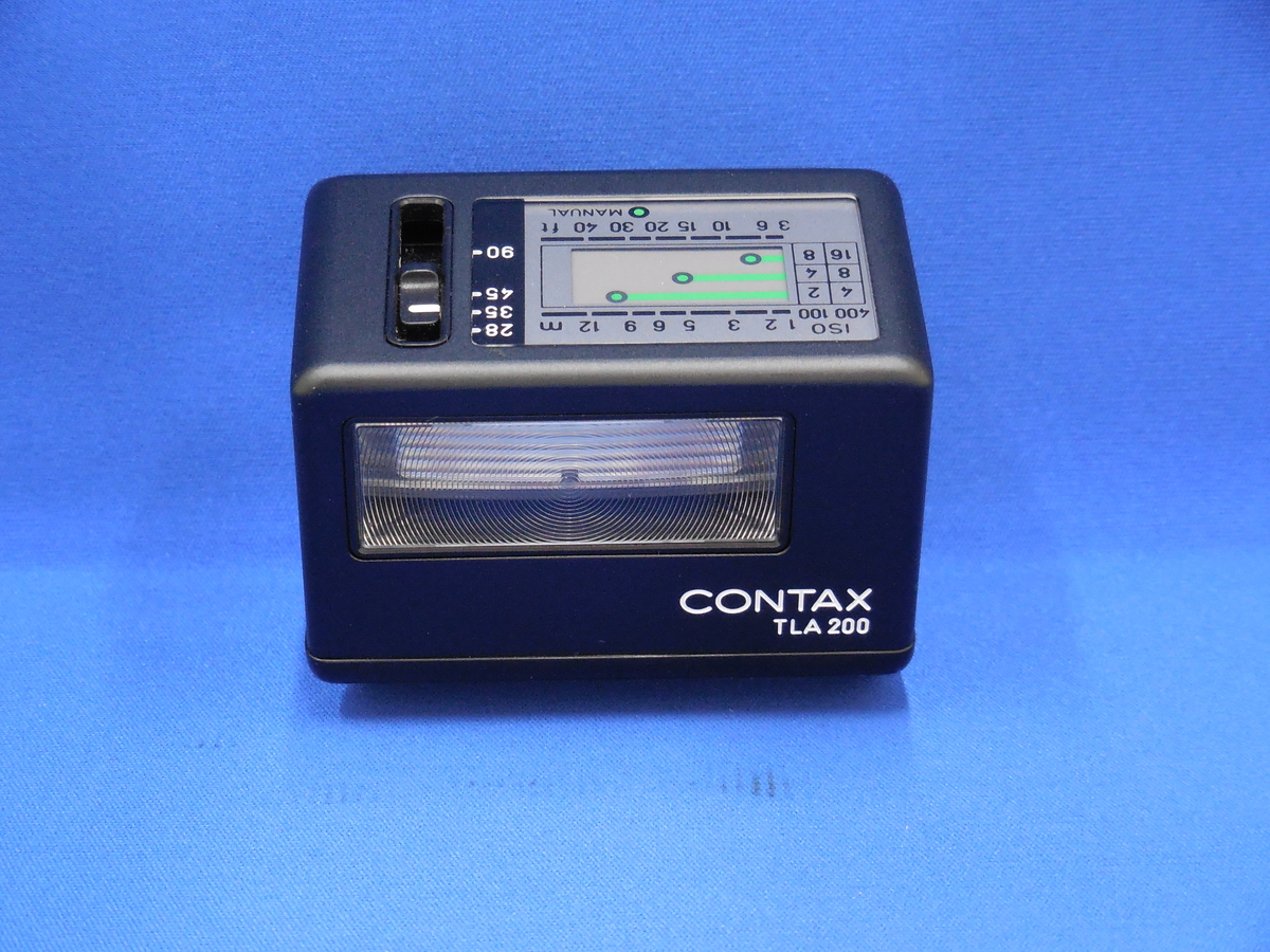 中古】コンタックス（CONTAX）TLA200(コンタックスストロボ)ブラック