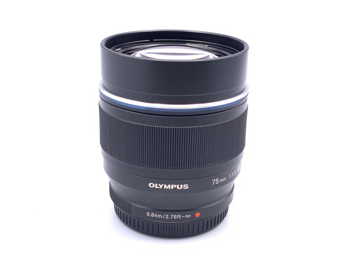 中古】オリンパス M.ZUIKO DIGITAL ED 75mm F1.8 ブラック 在庫一覧