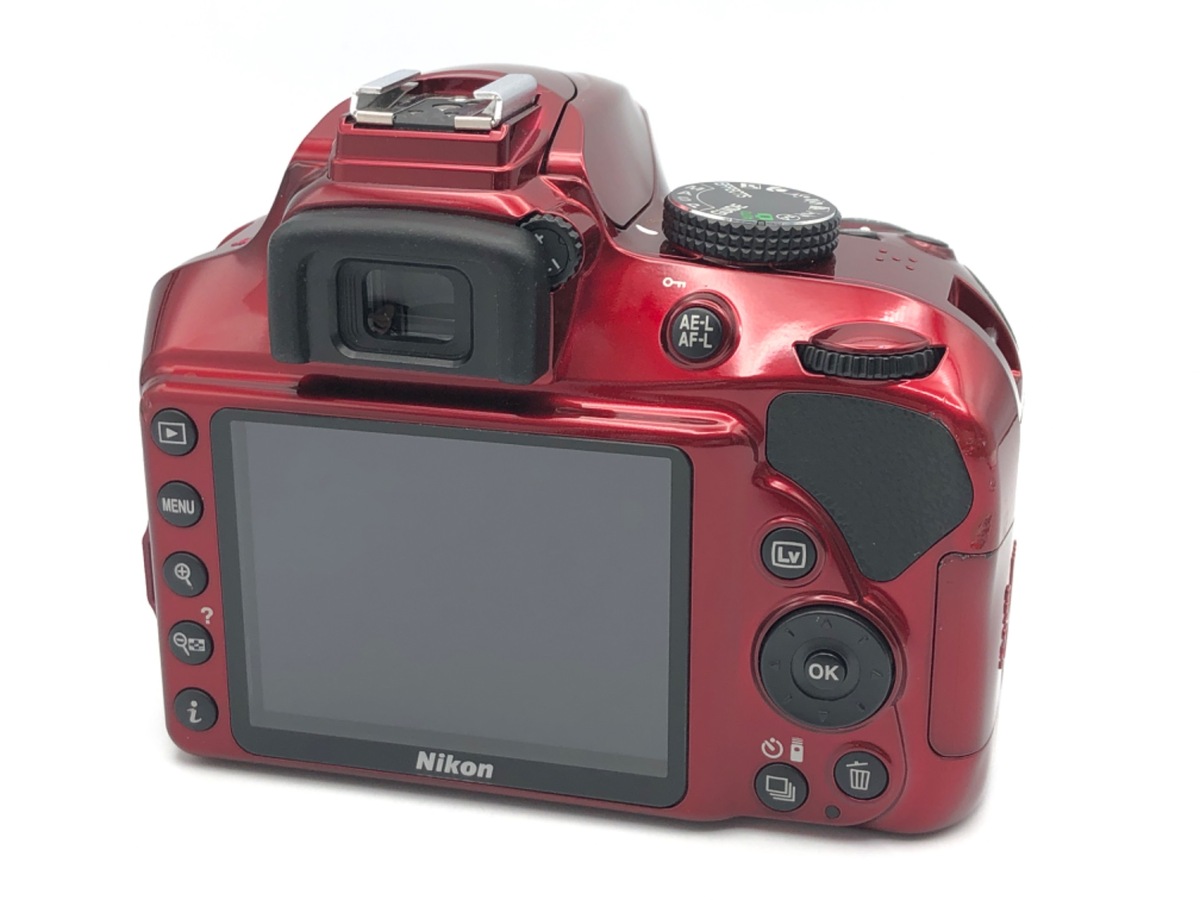 NIKON D3400 24.1MP Digital Single-Lens Reflex Camera Body RED -Near Mint- `5914 - Picture 2 of 3