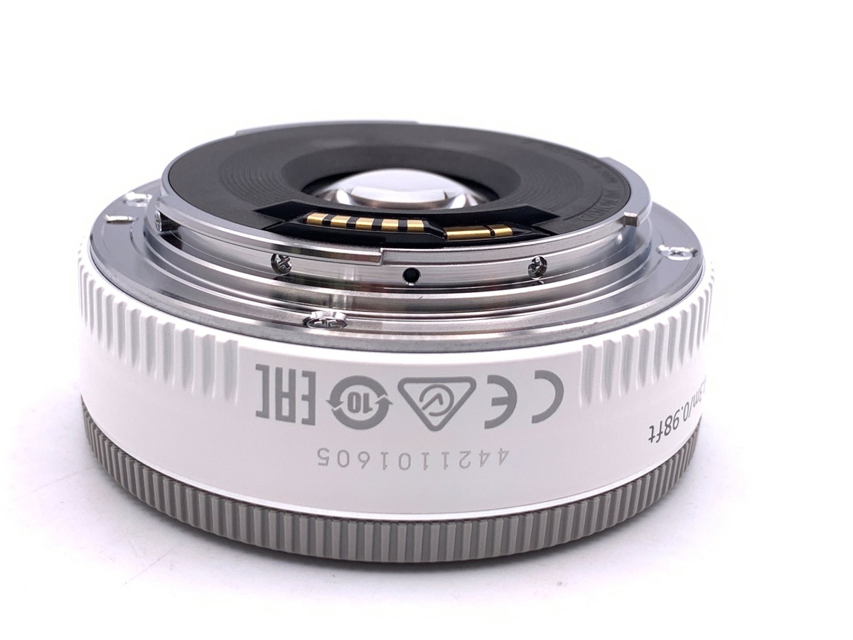 中古：A(美品)】キヤノン EF 40mm F2.8 STM ホワイト | 2442370025821