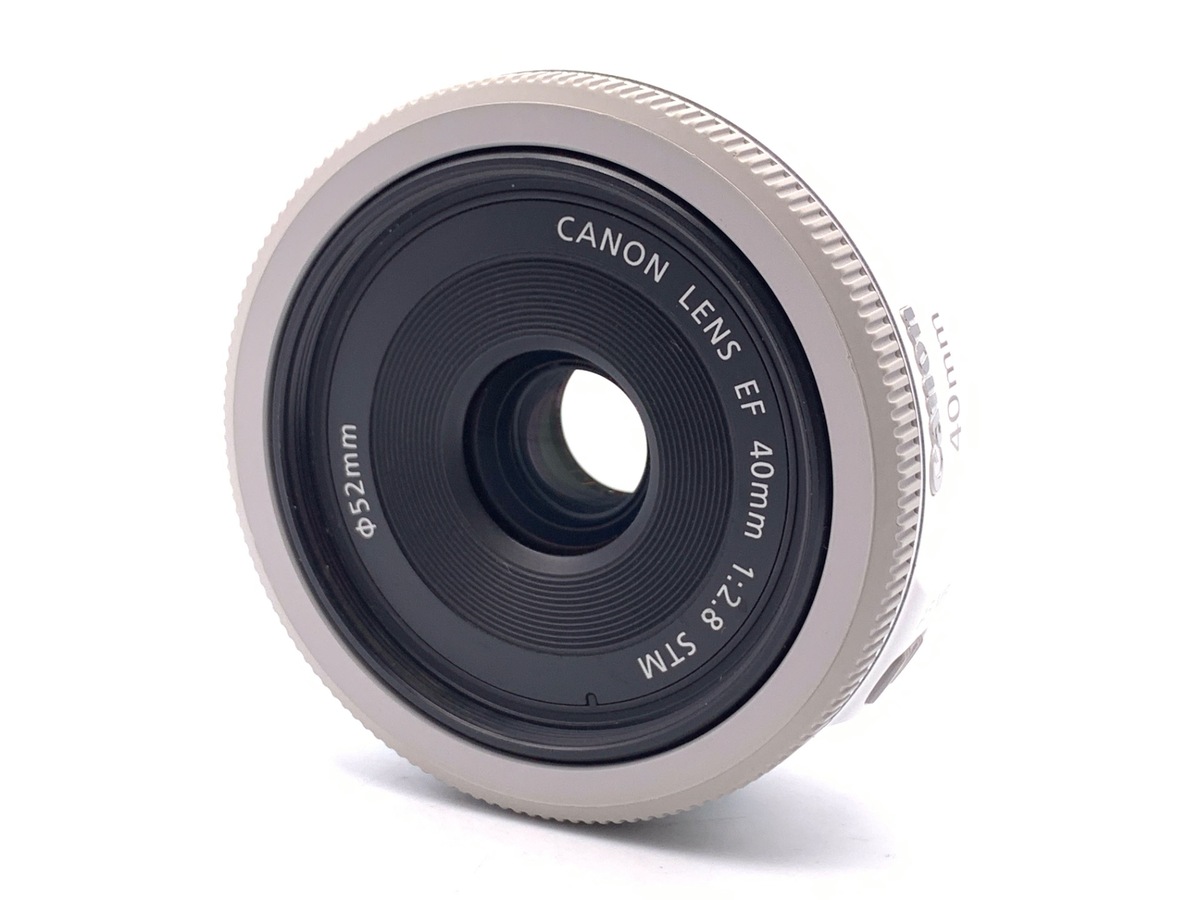 中古：A(美品)】キヤノン EF 40mm F2.8 STM ホワイト | 2442370025821